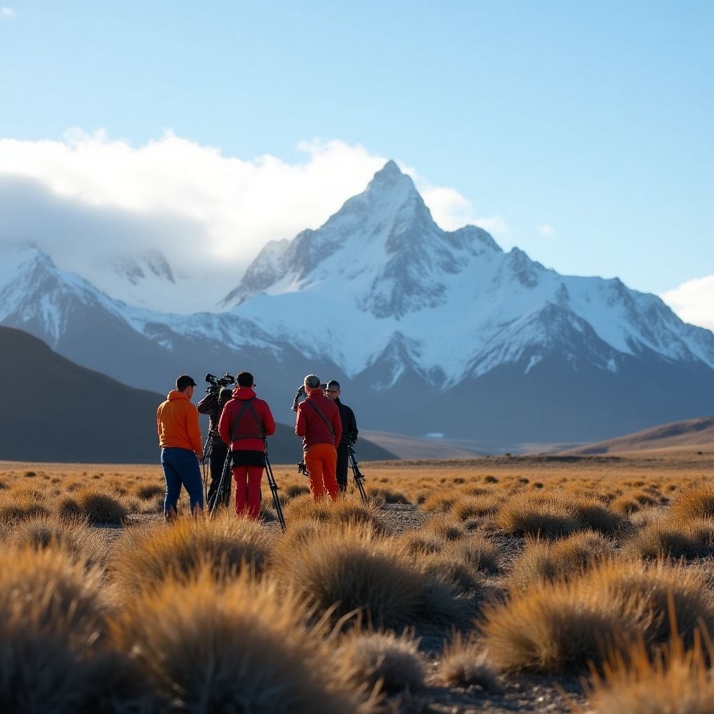 Trabajo de campo en la Patagonia